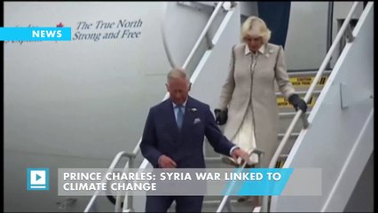 Prince Charles: Syria war linked to climate change