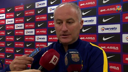 Marc Carmona,  prèvia Aspil-Vidal Ribera Navarra-FCB Lassa