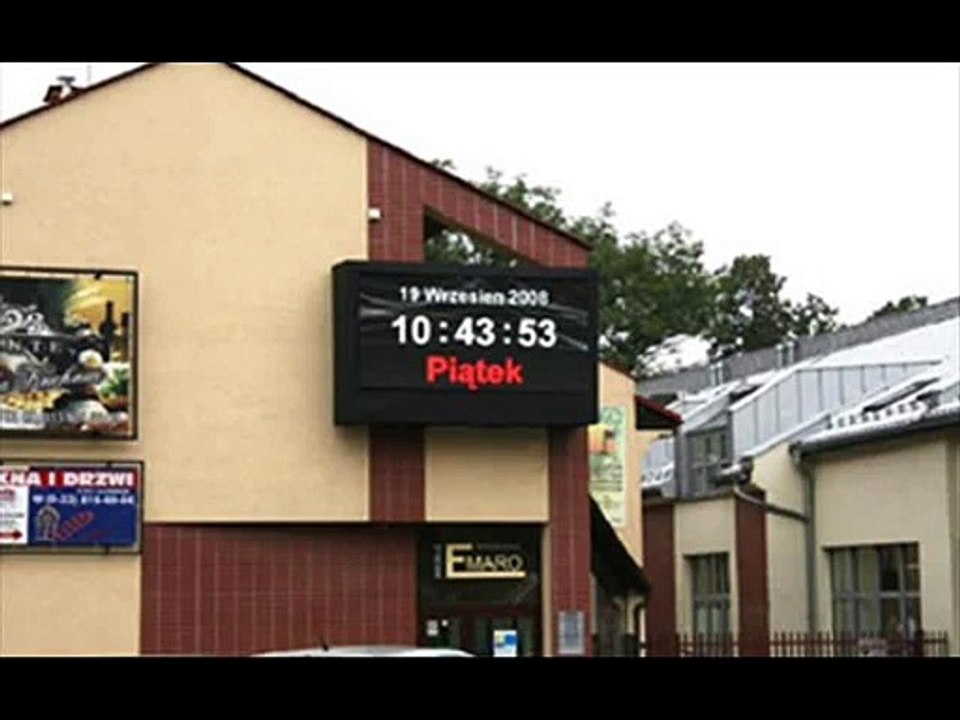 EKRAN LED BIELSKO-BIAŁA  PIŁSUDSKIEGO  TEL. 782 666 777