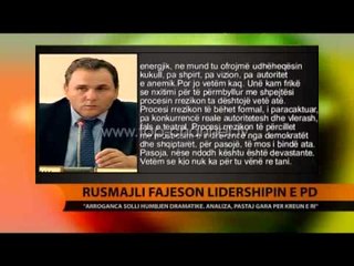 Rusmajli fajëson lidershipin e PD - Top Channel Albania - News - Lajme