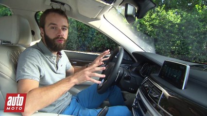 BMW Série 7 (730d) : la 7 est pleine - Essai vidéo