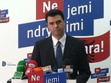 BASHA KANDIDAT KRYETARI I BASHKISE ZYRTARISHT NE GARE PER KREUN E PD LAJM