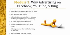 1 Facebook, YouTube, & Yahoo Bing Advertising