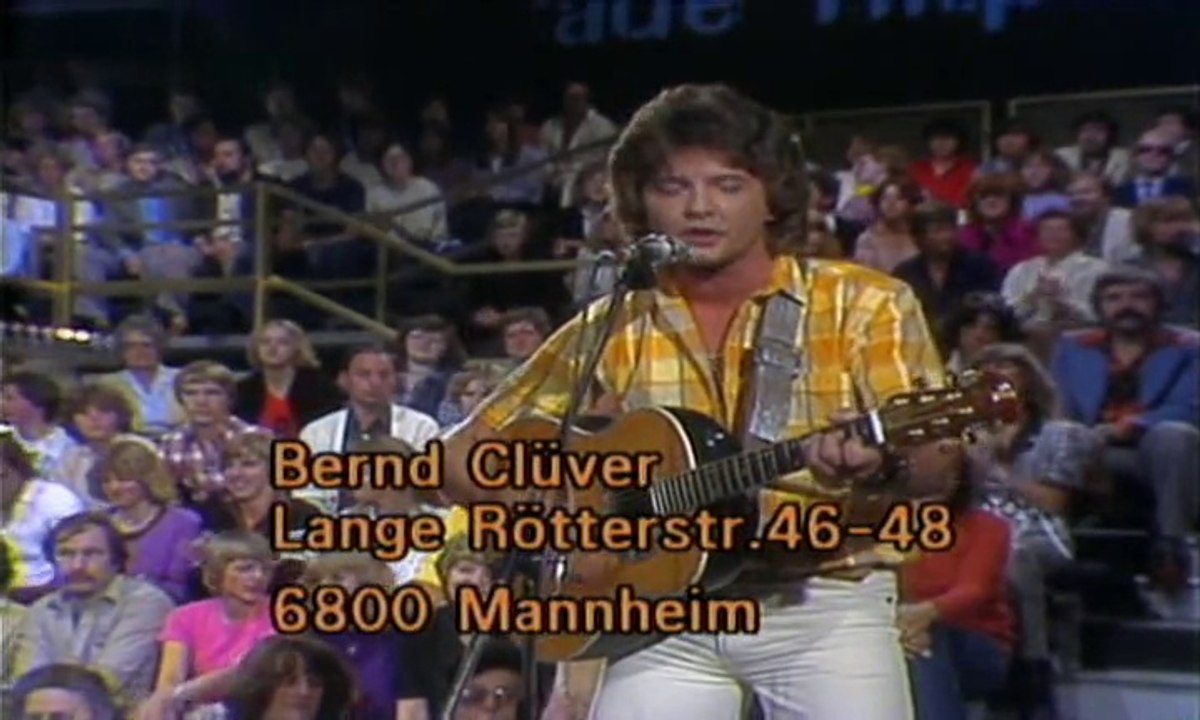 Bernd Clüver - Bist du jetzt frei 1980