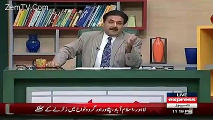 What Aftab Iqbal Did When An Earth Quake Came During Live