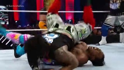 Survivor Series Team Reigns vs. Team Rollins -Match- Raw, November , 2015 -