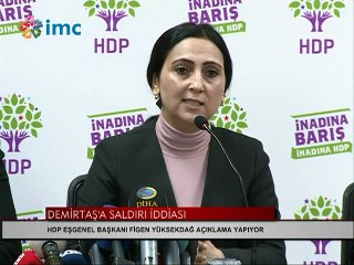 HDP'den Demirtaş'a suikast iddialarına ilişkin açıklama