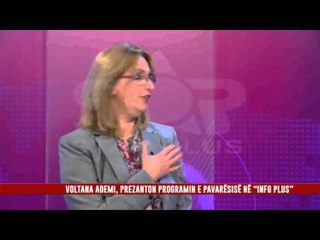 VOLTANA ADEMI, PREZANTON PROGRAMIN E PAVARËSISË NË “INFO PLUS”