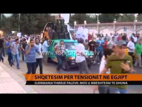 Shqetësim për tensionet në Egjipt - Top Channel Albania - News - Lajme