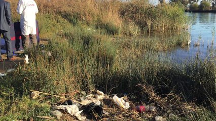 Manavgat Irmağından çıkan bebek cesedi