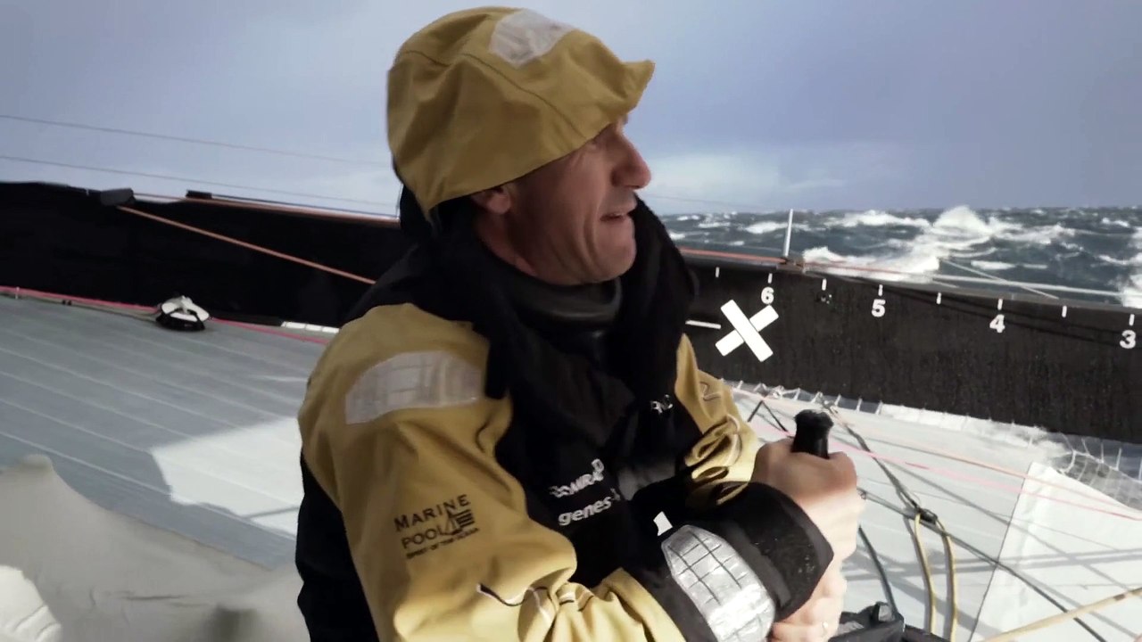 Trophée Jules-Verne : Jour 1 à bord de Spindrift 2