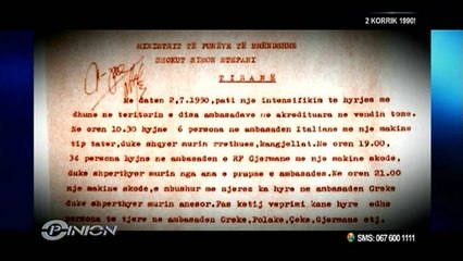 Opinion - Dokumentar: ''2 Korrik 1990'' (10 korrik 2013)