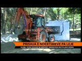 Vlorë, prishja e ndërtimeve pa leje - Top Channel Albania - News - Lajme