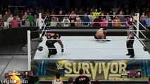Roman Reigns vs Seth Rollins - WWE Survivor Series 2015 Title Match