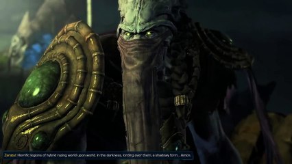 Starcraft 2 : Legacy of the void  Cut scene : artanis and zeratul Before amon corrupt Kalah