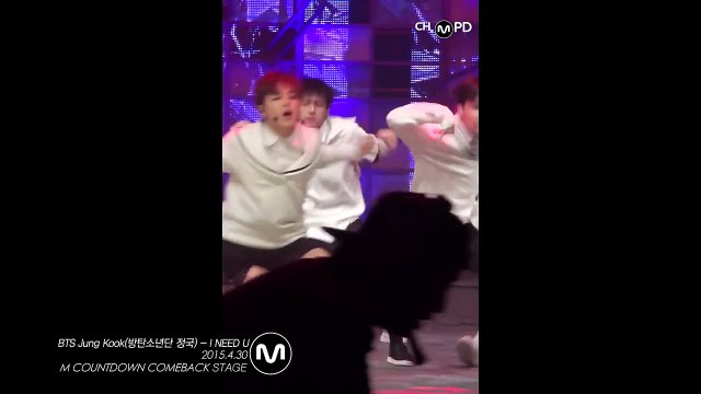 [MPD직캠] 방탄소년단 정국 직캠 I NEED U BTS Jung Kook Fancam Mnet MCOUNTDOWN 150430