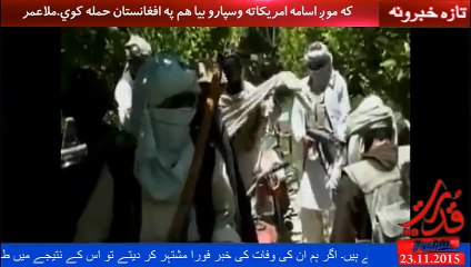 ملامحمدعمر غوښتل چي د اسامه بن لادن شخړه هواره کړي. احمدمتوکل