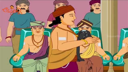 Tenali Ramakrishna | Telugu Stories | Short Stories For Kids | Cartoon for Children | Bomm
