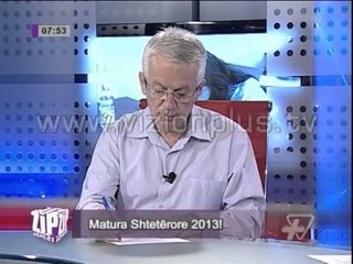 Matura Shteterore - Zip 15 Korrik 2013 Pj.2 - Vizion Plus - Informacion