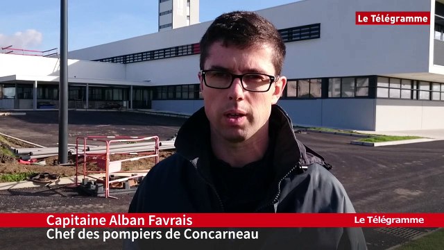 Concarneau. Centre de secours : un déménagement à la mi-janvier