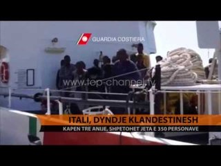 Itali, shpëtohen 350 klandestinë - Top Channel Albania - News - Lajme