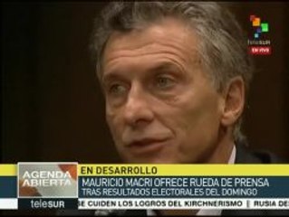 Télécharger la video: Argentina: Mauricio Macri anuncia promoción de inversiones extranjeras