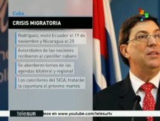 Bruno Rodríguez se reúne con autoridades de Costa Rica y Nicaragua
