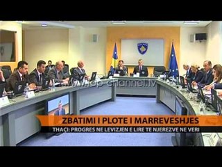 Thaçi: Progres në zbatimin e paktit  - Top Channel Albania - News - Lajme