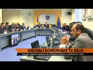 Komunat e reja në Kosovë  - Top Channel Albania - News - Lajme