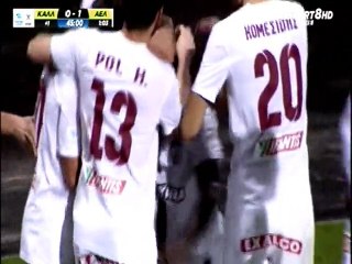 9η Καλλιθέα-ΑΕΛ 0-1  2015-16 Το 0-1 με τον Πάτο