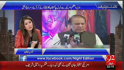 Nawaz Sharif Facing Criticism From Religious Leaders For--- -- Anchor Shazia