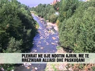 Lumi i Tiranës, ndotje masive - Vizion Plus - News, Lajme