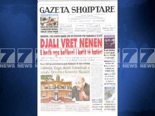 Gazetat shqiptare-Faqja e pare e shtypit te dites 19 korrik 2013
