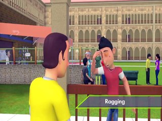 KZKCARTOON TV-Ragging Senior ne li ya Junior ne-Find out here-Urdu