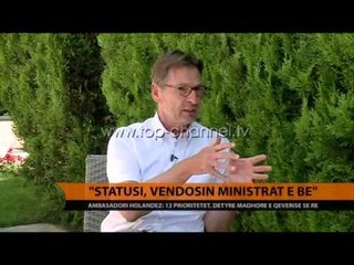 "Statusi, vendosin ministrat e BE" - Top Channel Albania - News - Lajme