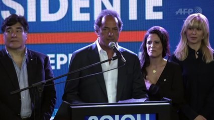URGENTE: Scioli reconoce su derrota