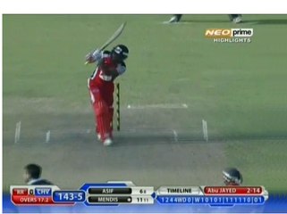 Jeevan Mendis 39 (18) vs Rangpur Riders - Bangladesh Premier League 2015