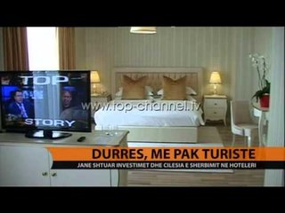 Durrës, më pak turistë - Top Channel Albania - News - Lajme