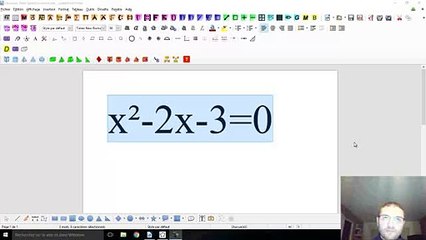 Résoudre une équation avec géogébra
