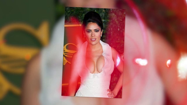 Salma Hayek Causes Stir At Awards Show