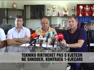 Agim Canaj zyrtarisht trajner - Vizion Plus - News, Lajme