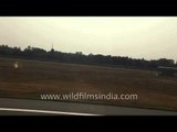 Flight takes off from Bagdogra Airport