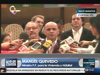 Quevedo: Organización del pueblo sustentará ciudades socialistas