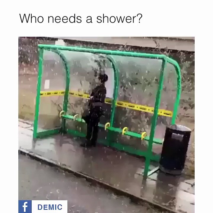 need shower?