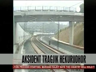 Spanje aksident tragjik hekurudhor - Vizion Plus - News, Lajme