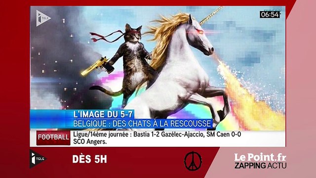 Marion Maréchal Le Pen : Chez nous, on ne vit pas en djellaba - Zapping du 23 novembre