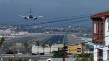 San Delta Airlines Go Around with Landing   Emergency Vehicles at San Diego Intl touchdown