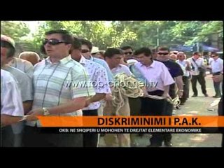 Diskriminimi i P.A.K - Top Channel Albania - News - Lajme