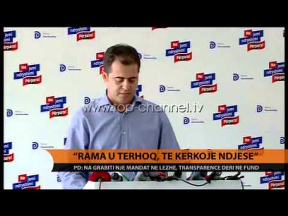 "Rama u tërhoq, të kërkojë ndjesë" - Top Channel Albania - News - Lajme