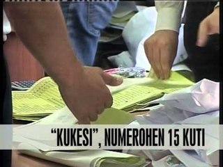 "Kukësi", numërohen 15 kuti - Vizion Plus - News, Lajme